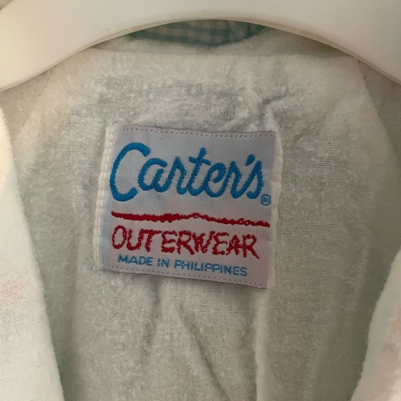 Carter's Mint Green Baby Jacket with White Accents - Picture 4 of 8